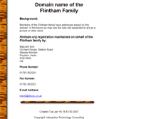 Tablet Screenshot of flintham.org